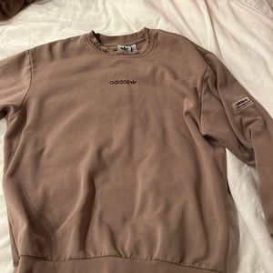 Brown adidas hoodie